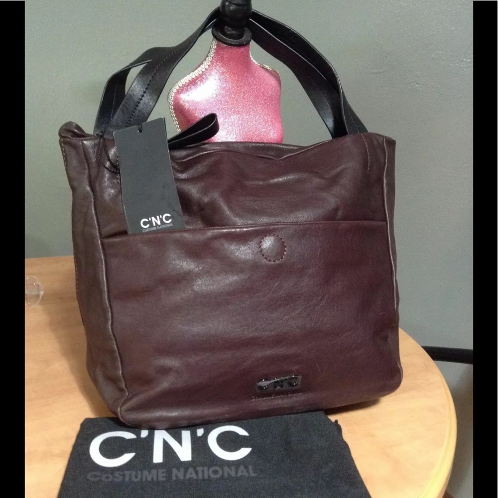C’N’C National Costume Leather Shopper NWT